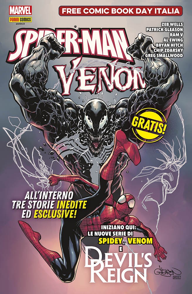 @Re_Censo #482 Polemica sul #FreeComicBookDay Italia 2021
 Spiderman Venom Daredevil